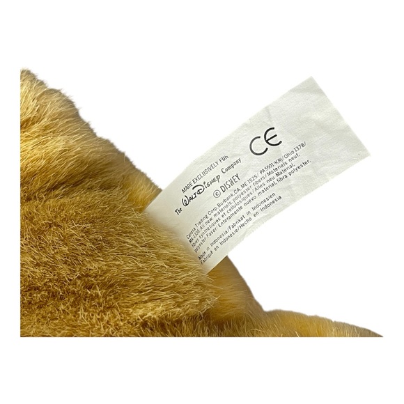 Disney Store LION KING Mufasa Simba Hand Puppet Plush Stuffed Animal Big 30” VTG